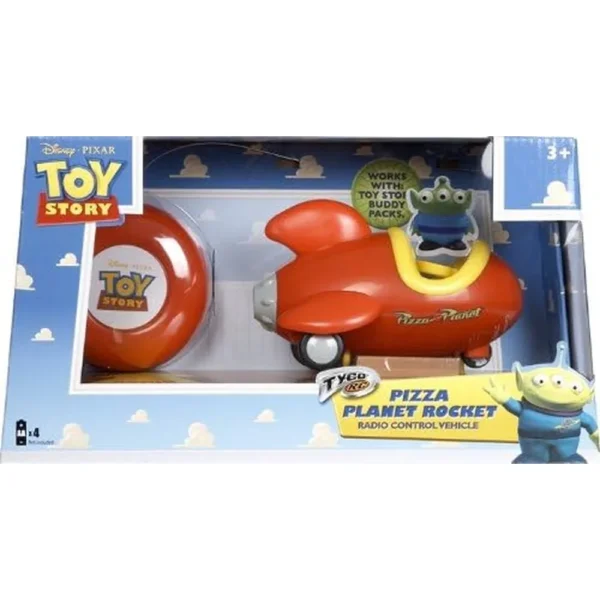 COHETE PIZZA PLANET A CONTROL REMOTO MATTEL