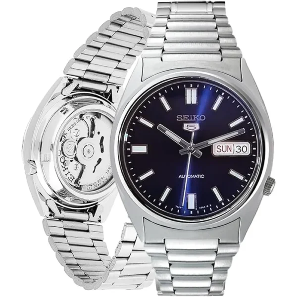 RELOJ SEIKO 5-7S AUTOMÁTICO ELEGANTE PARA HOMBRE | AZUL ELÉCTRICO