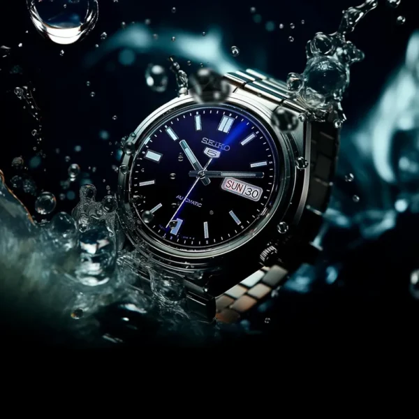 RELOJ SEIKO 5-7S AUTOMÁTICO ELEGANTE PARA HOMBRE | AZUL ELÉCTRICO
