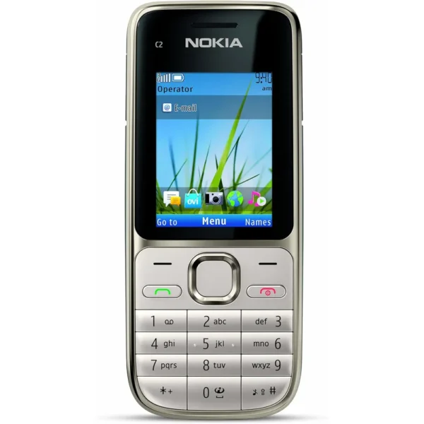 CELULAR NOKIA C2-01.5 ANALÓGICO | PLATA