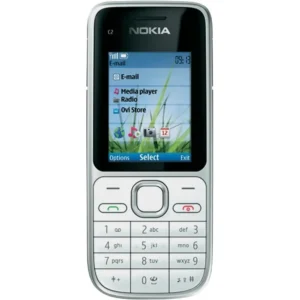 CELULAR NOKIA C2-01 ANALÓGICO | PLATA