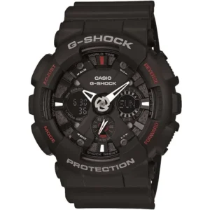 RELOJ CASIO G-SHOCK GA-120-1ADR ANALÓGICO-DIGITAL HOMBRE | NEGRO/ROJO