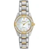 RELOJ CITIZEN CLÁSICO DIAMANTES MUJER | PLATA/ BLANCO