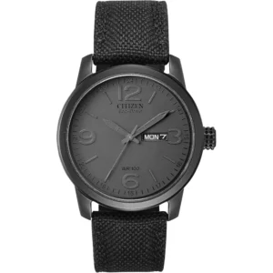 RELOJ CITIZEN ECO-DRIVE WEEKENDER GARRISON FIELD HOMBRE | NEGRO BRILLANTE