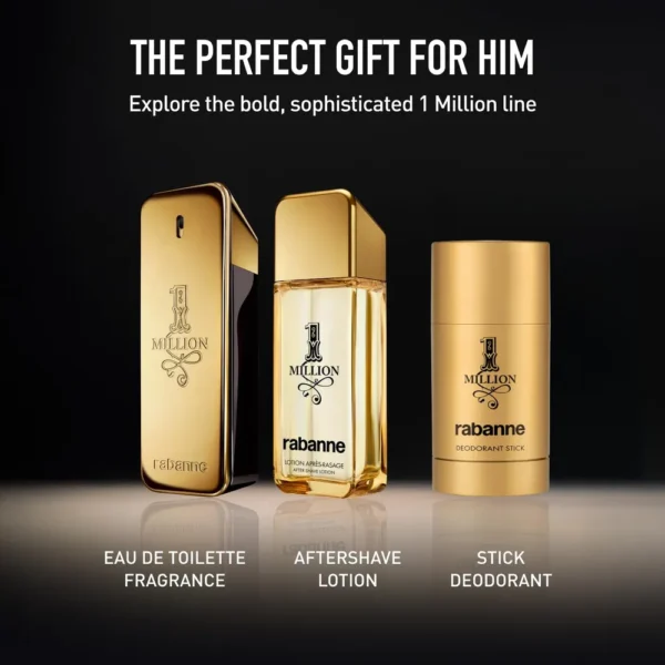 LOCIÓN AFTER SHAVE RABANNE 1 MILLION HOMBRE 3.4 OZ / 100 ML