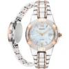 RELOJ SEIKO SUT068 SOLAR DIAMANTES PARA MUJER | MULTICOLOR