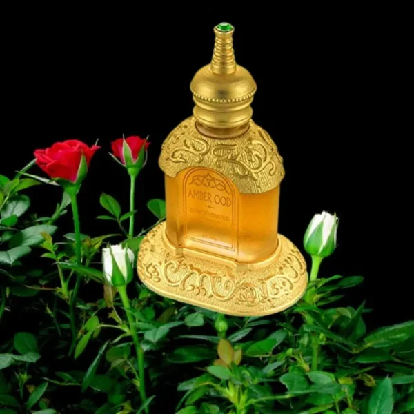 ACEITE PERFUMADO RASASI AMBER OOD ARABIAN UNISEX 0.46 OZ / 14 ML