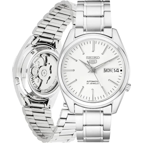 RELOJ SEIKO 5-7S AUTOMÁTICO PARA HOMBRE | BLANCO