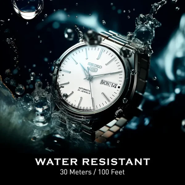 RELOJ SEIKO 5-7S AUTOMÁTICO PARA HOMBRE | BLANCO