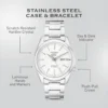 RELOJ SEIKO 5-7S AUTOMÁTICO PARA HOMBRE | BLANCO