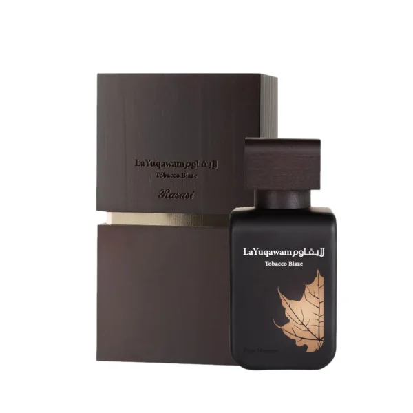 PERFUME RASASI LA YUQAWAM TOBACCO BLAZE EDP HOMBRE 2.53 OZ / 75 ML