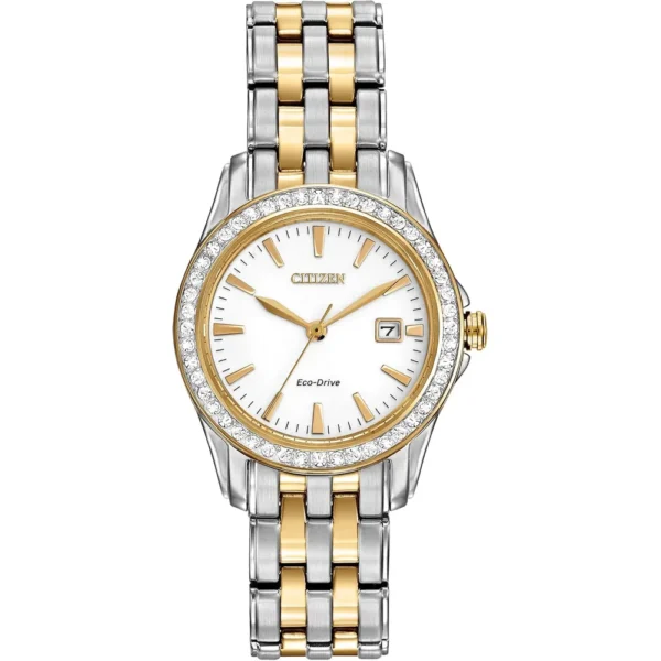 RELOJ CITIZEN CON CRISTALES MUJER | BLANCO