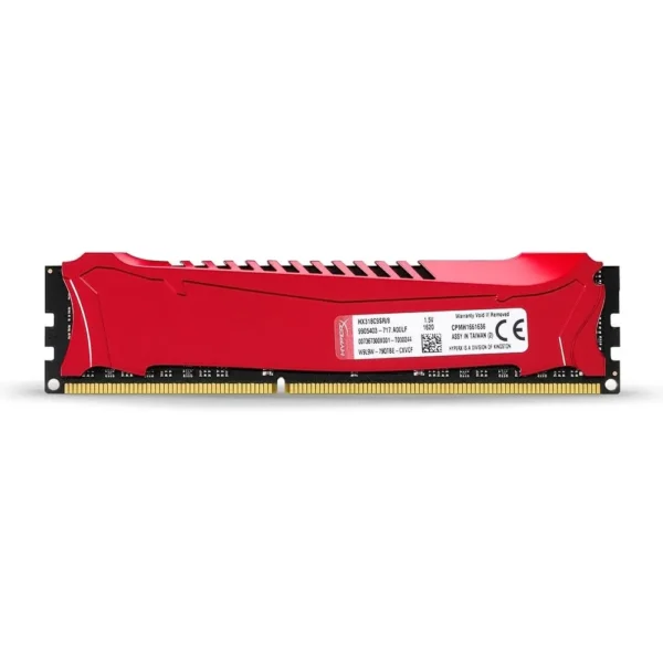 MEMORIA RAM HYPERX SAVAGE DDR3 8GB 1866MHZ HX318C9SR/8 | ROJO