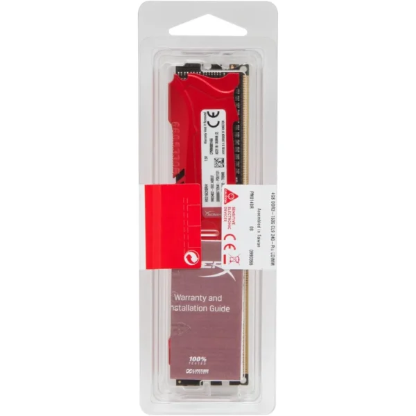 MEMORIA RAM HYPERX SAVAGE DDR3 8GB 1866MHZ HX318C9SR/8 | ROJO