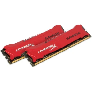 MEMORIA RAM HYPERX SAVAGE DDR3 KIT 8GB (2X4GB) 1866MHZ HX318C9SRK2/8 | ROJO