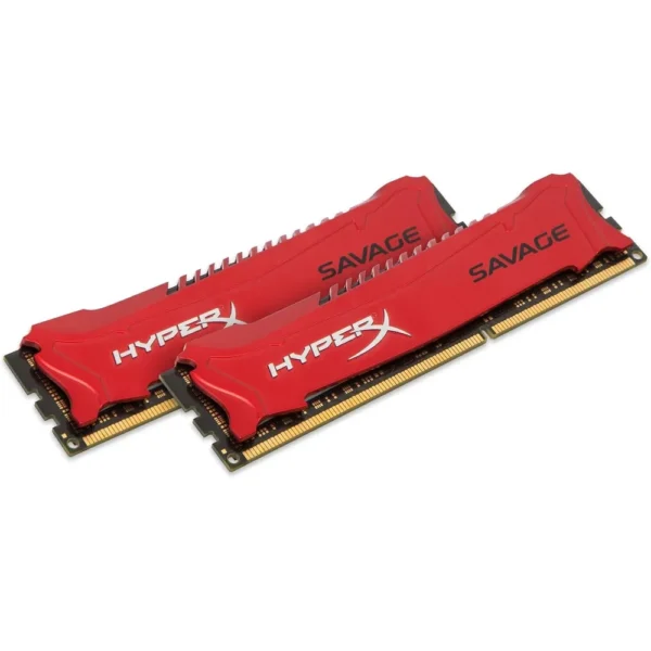 MEMORIA RAM HYPERX SAVAGE DDR3 KIT 8GB (2X4GB) 1866MHZ HX318C9SRK2/8 | ROJO