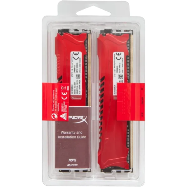 MEMORIA RAM HYPERX SAVAGE DDR3 KIT 8GB (2X4GB) 1866MHZ HX318C9SRK2/8 | ROJO