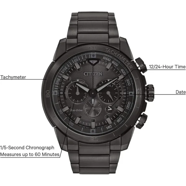 CRONÓGRAFO CITIZEN ECO-DRIVE WEEKENDER ECOSPHERE HOMBRE | NEGRO