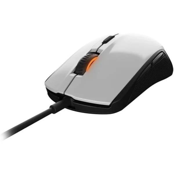 MOUSE ALÁMBRICO RIVAL 100 STEELSERIES | BLANCO