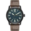 RELOJ CITIZEN WEEKENDER GARRISON CORREA DE PIEL HOMBRE | MARRÓN/ VERDE