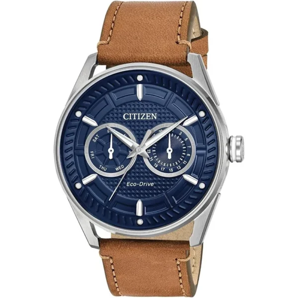 RELOJ CITIZEN ECO-DRIVE WEEKENDER PIEL HOMBRE | AZUL