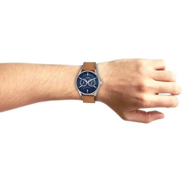 RELOJ CITIZEN ECO-DRIVE WEEKENDER PIEL HOMBRE | AZUL