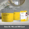 b0723gxkjt_5_webp.webp BOLSAS ALMACENAMIENTO LECHE MATERNA 170 ML - MEDELA 100 PZS
