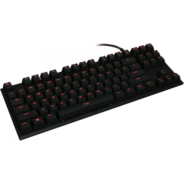 TECLADO ALÁMBRICO HYPERX ALLOY FPS PRO TENKEYLESS CHERRY MX RED HX-KB4RD1-US/R1 | NEGRO