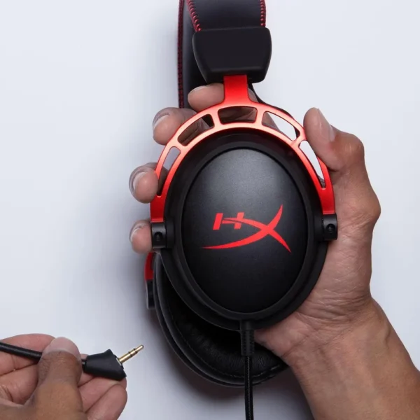 AUDÍFONOS ALÁMBRICOS HYPERX CLOUD ALPHA | ROJO
