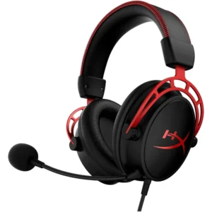 AUDÍFONOS ALÁMBRICOS HYPERX CLOUD ALPHA | NEGRO/ROJO