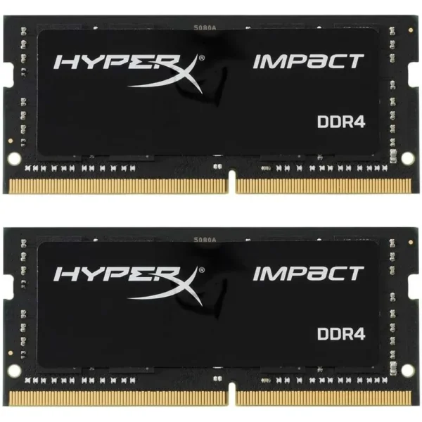 MEMORIA RAM HYPERX IMPACT DDR4 32GB KIT 2933MHZ SO-DIMM HX429S17IBK2/32 | NEGRO