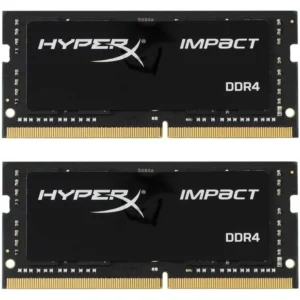 MEMORIA RAM HYPERX IMPACT DDR4 32GB KIT 3200MHZ SO-DIMM HX432S20IBK2/32 | NEGRO