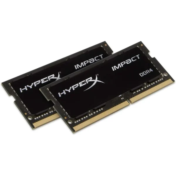 MEMORIA RAM HYPERX IMPACT DDR4 32GB KIT 3200MHZ SO-DIMM HX432S20IBK2/32 | NEGRO