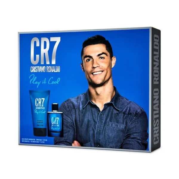 PERFUME CR7 PLAY IT COOL EDT HOMBRE SET 2 PZS