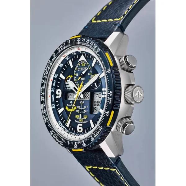 RELOJ CITIZEN PROMASTER AIR SKYHAWK CLASSIC HOMBRE | AZUL ACERO