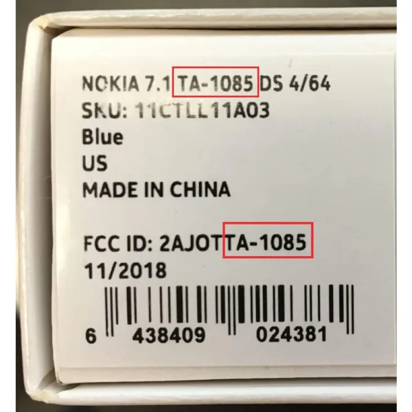 CELULAR NOKIA 7.1 64GB DIGITAL | AZUL