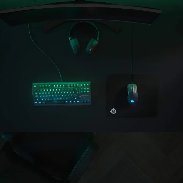 MOUSEPAD QCK MEDIUM HARD STEELSERIES | NEGRO