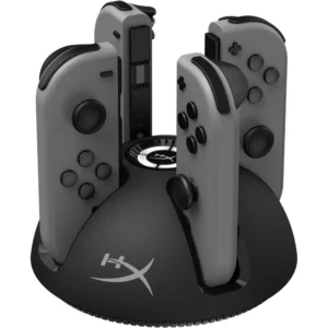 CARGADOR HYPERX CHARGEPLAY QUAD NINTENDO SWITCH JOY-CON DOCK 4-IN-1 | NEGRO