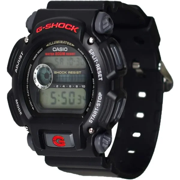 RELOJ CASIO G-SHOCK DW9052 DIGITAL HOMBRE - Rojo