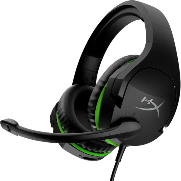 AUDÍFONOS ALÁMBRICOS HYPERX CLOUDX STINGER CORE | NEGRO/VERDE