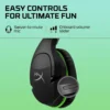 AUDÍFONOS ALÁMBRICOS HYPERX CLOUDX STINGER CORE | NEGRO/VERDE