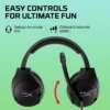 AUDÍFONOS ALÁMBRICOS HYPERX CLOUDX STINGER CORE | NEGRO/VERDE