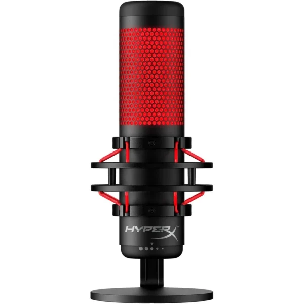 MICRÓFONO HYPERX QUADCAST USB | NEGRO/ROJO