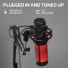 MICRÓFONO HYPERX QUADCAST USB | NEGRO/ROJO