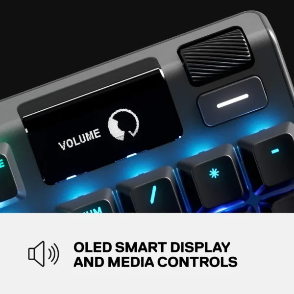 TECLADO ALÁMBRICO MECÁNICO APEX 7 STEELSERIES | SWITCH AZUL
