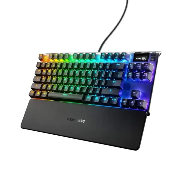 TECLADO ALÁMBRICO MECÁNICO USB APEX 7 TKL STEELSERIES | RGB