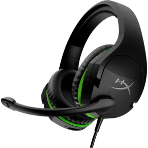 AUDÍFONOS ALÁMBRICOS HYPERX CLOUDX STINGER | NEGRO/VERDE