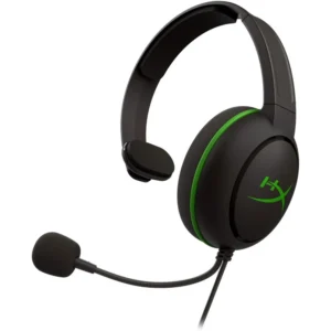 AUDÍFONOS ALÁMBRICOS HYPERX CLOUDX CHAT | NEGRO/VERDE