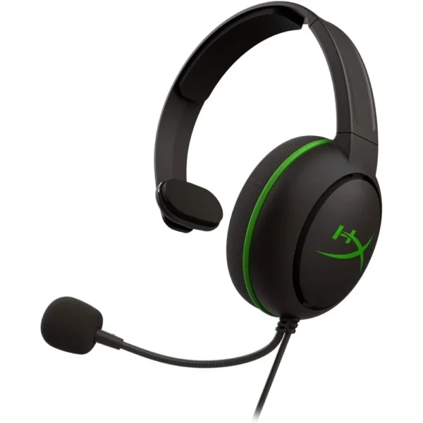 AUDÍFONOS ALÁMBRICOS HYPERX CLOUDX CHAT | NEGRO/VERDE