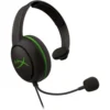 AUDÍFONOS ALÁMBRICOS HYPERX CLOUDX CHAT | NEGRO/VERDE